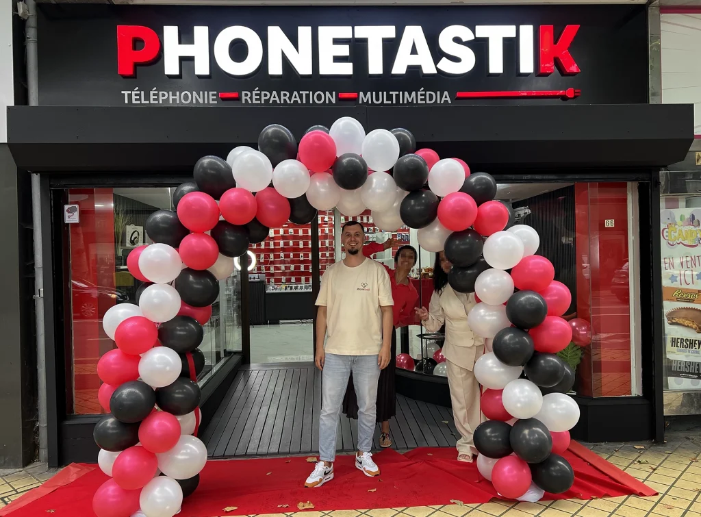Inauguration de la boutique Phonetastik Calais